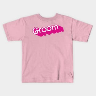 Groom Barbie logo Kids T-Shirt